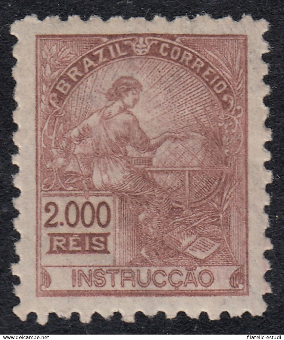 Brasil Brazil 161B 1918/19 Instrucción Instrucción MH - Sonstige & Ohne Zuordnung