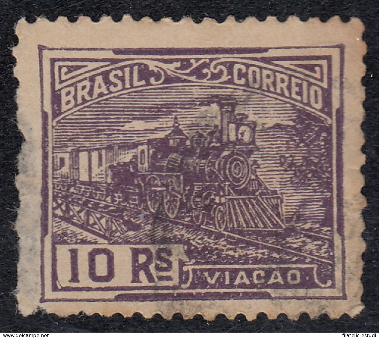 Brasil Brazil 163A 1920/41 Comunicaciones Comunications Usado - Other & Unclassified