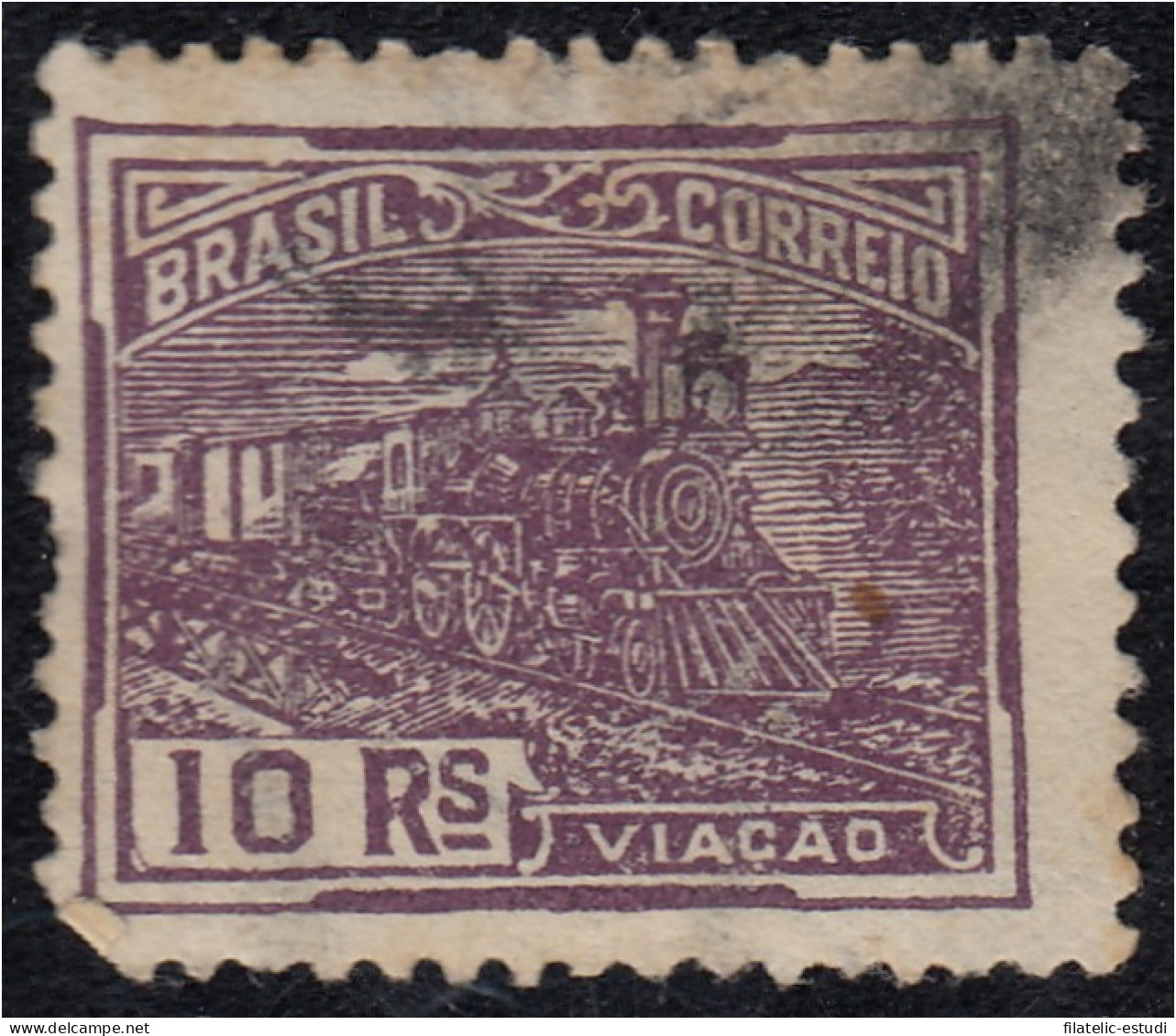 Brasil Brazil 163aC 1920/41 Comunicaciones Comunications Usado - Andere & Zonder Classificatie