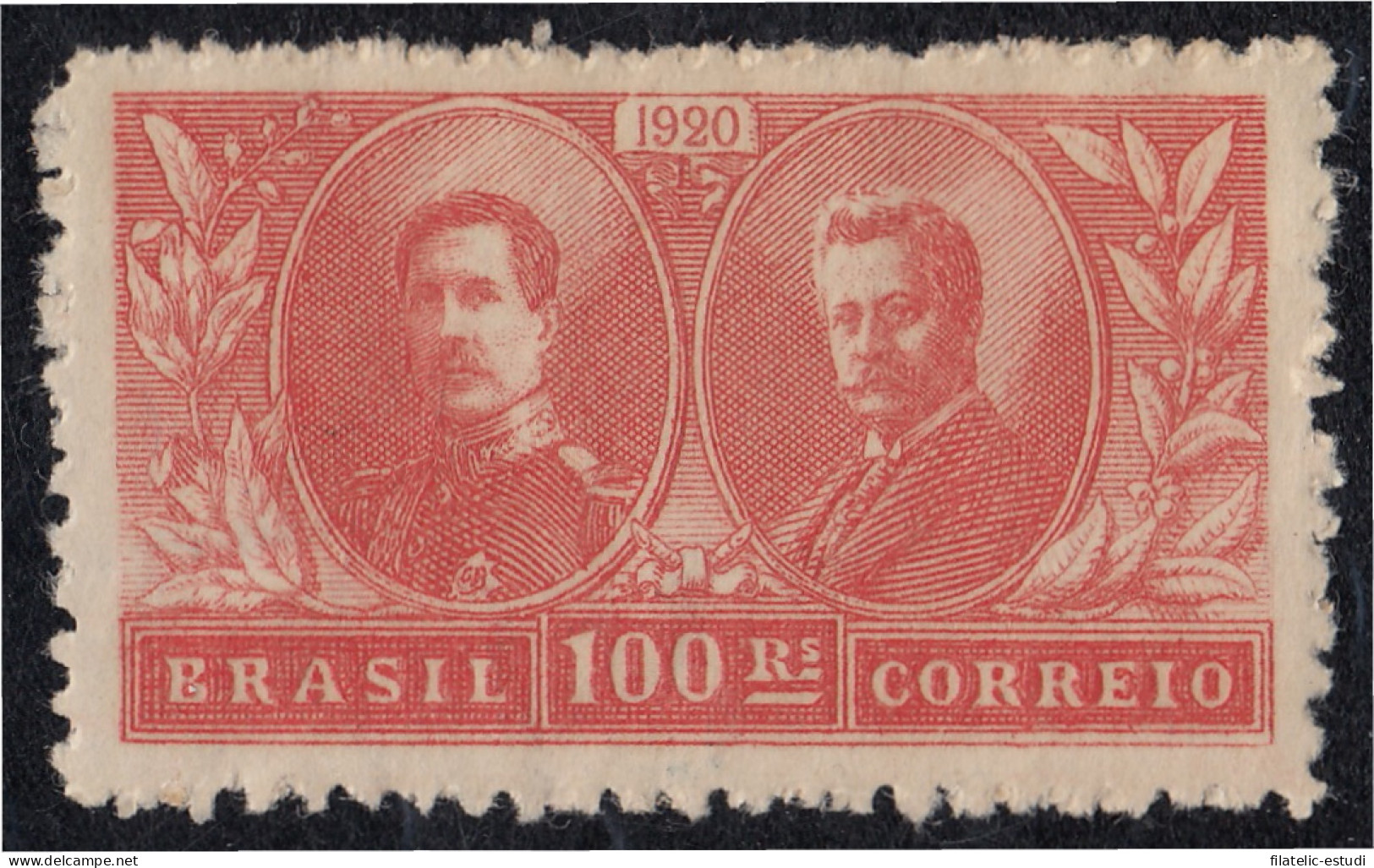Brasil Brazil 182 1920 Visita De Alberto I Rey De Bélgica MH - Autres & Non Classés