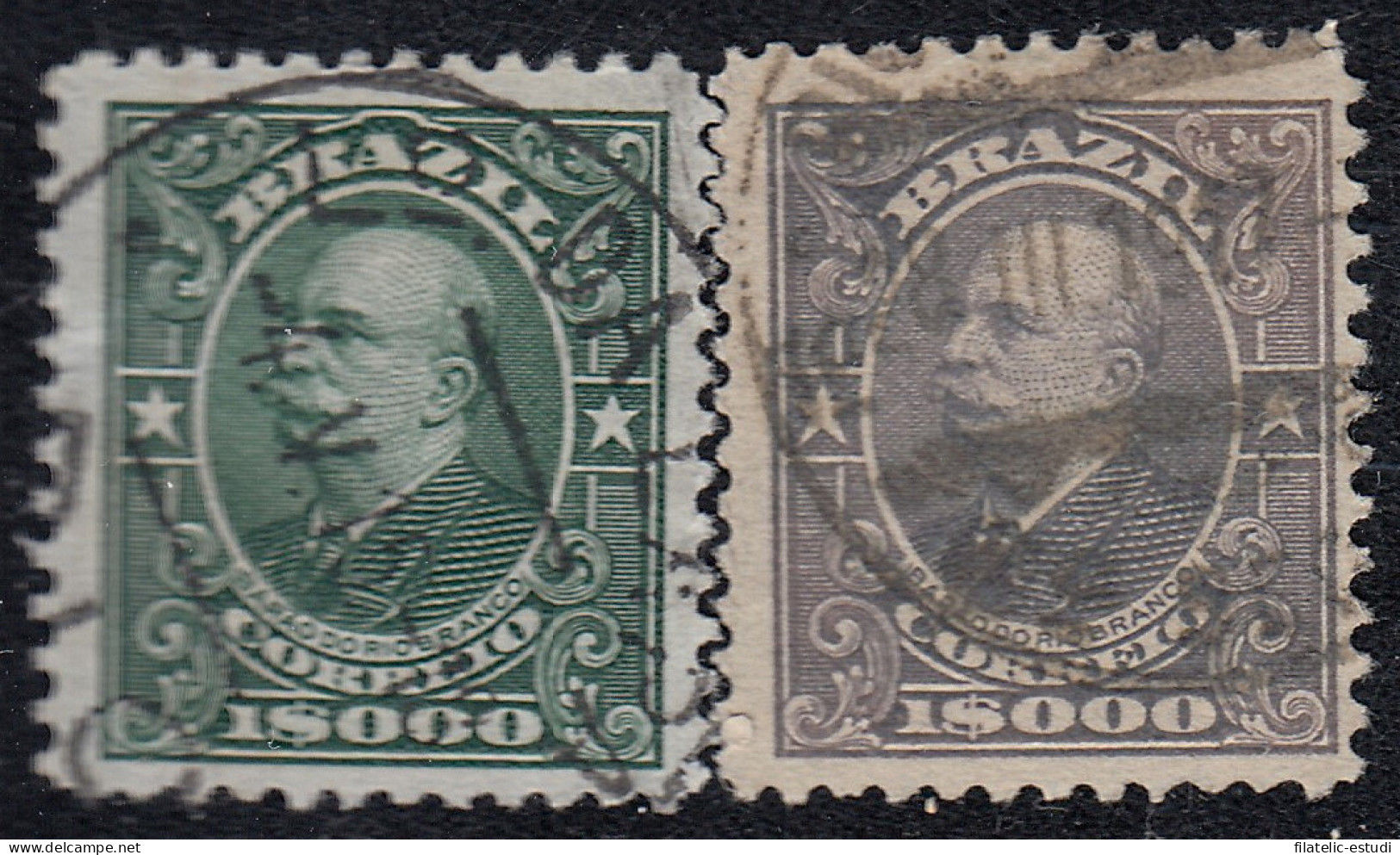 Brasil Brazil 145/46 1913/15 Barón De Río Branco Usados - Sonstige & Ohne Zuordnung