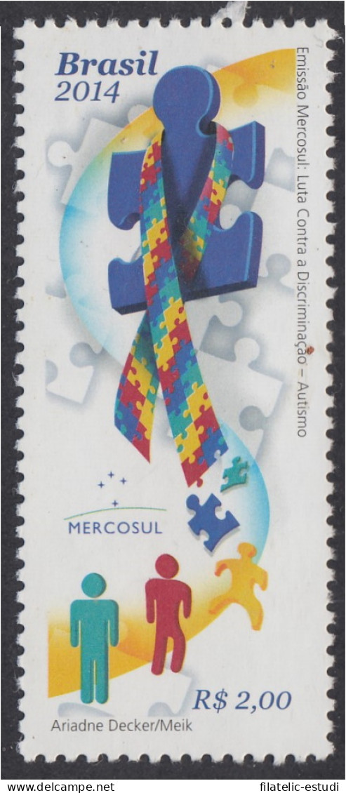 Brasil Brazil 3324 2014 Mercosul Lucha Contra La Discriminación MNH - Other & Unclassified