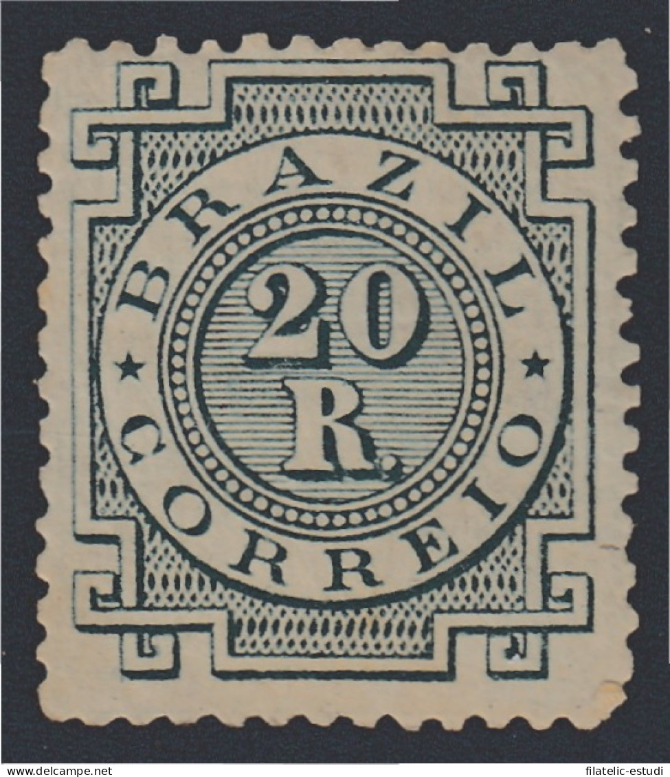 Brasil Brazil 59a 1884/88 Serie Antigua Cifras MH - Other & Unclassified