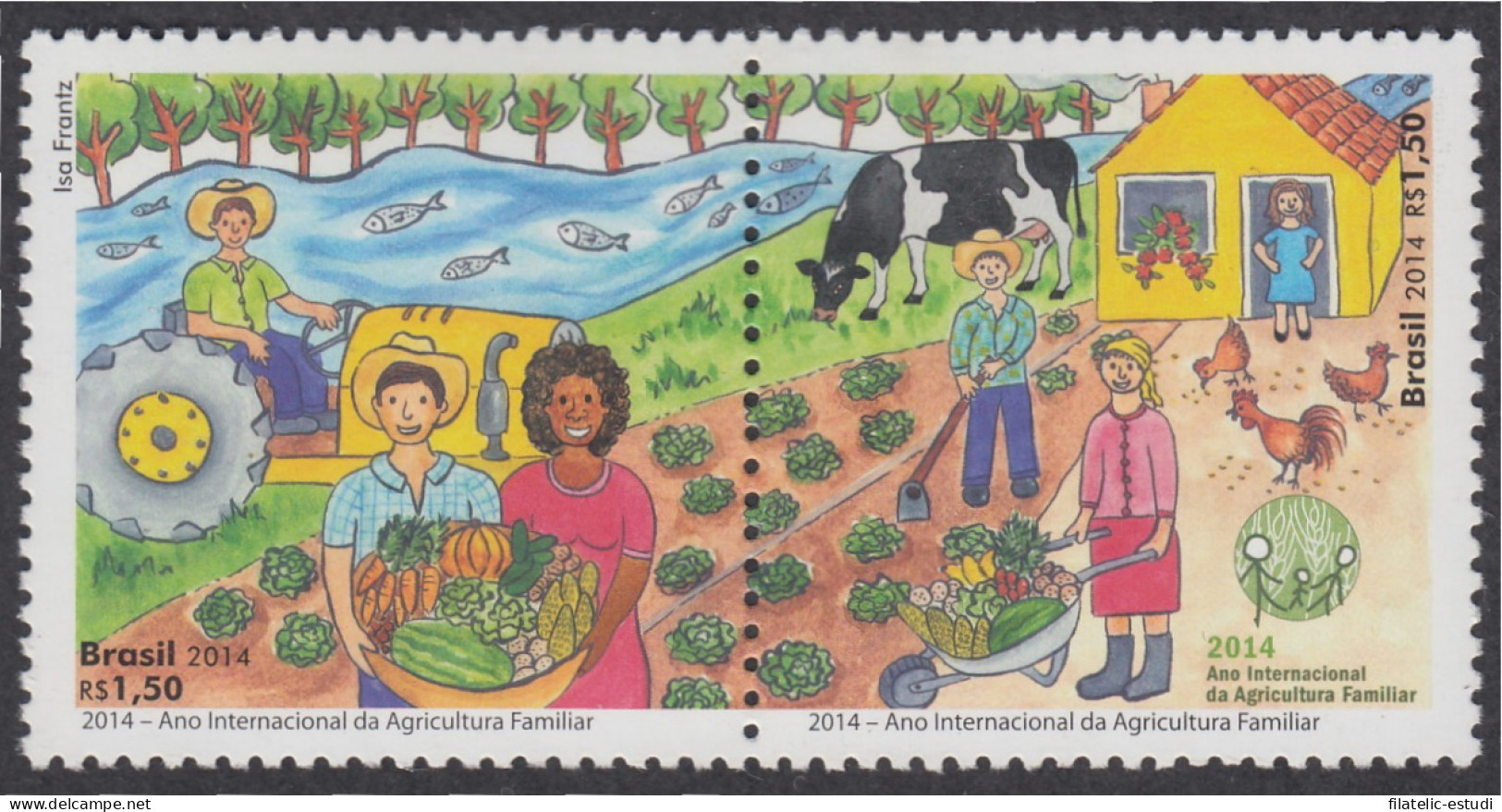 Brasil Brazil 3330 2014 Año Internacional De La Agricultura Familiar MNH - Autres & Non Classés