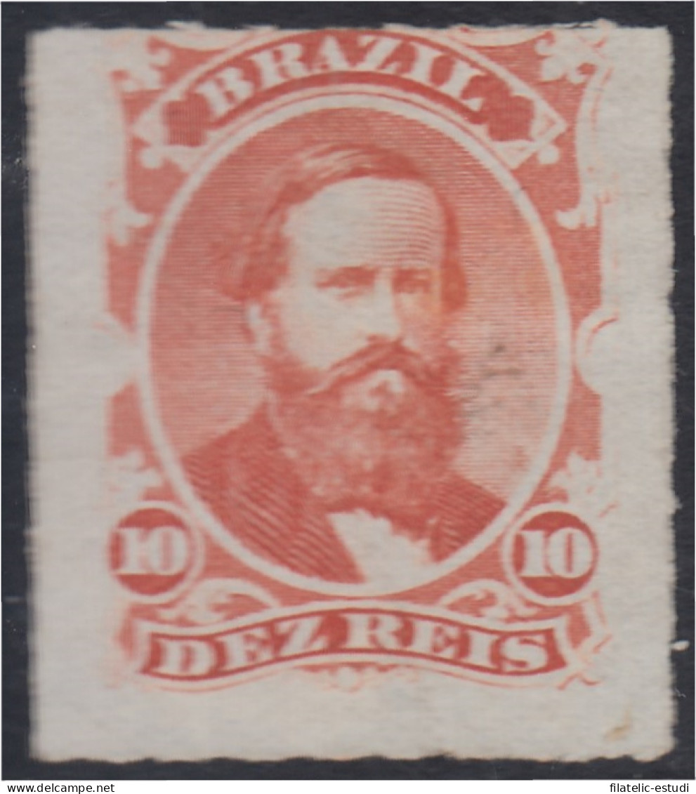 Brasil Brazil 30 1876/77 Emperador Pedro II MH - Andere & Zonder Classificatie