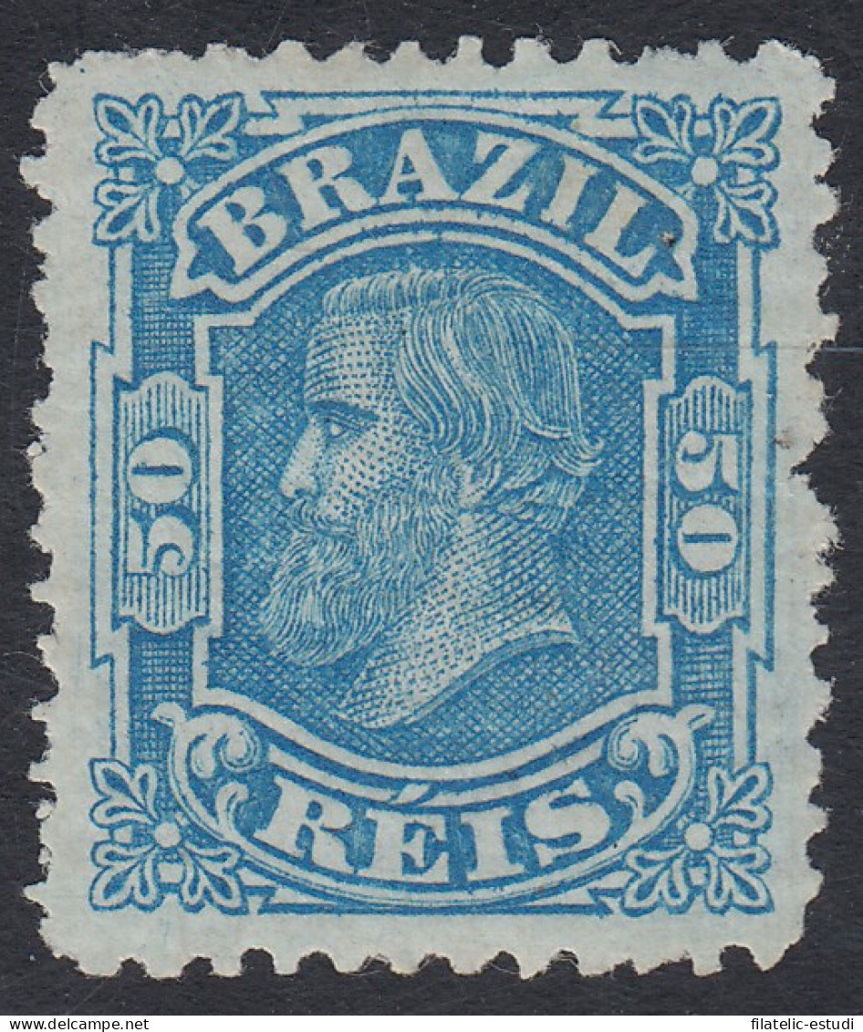 Brasil Brazil 48 1881 Emperador Pedro II MH - Andere & Zonder Classificatie