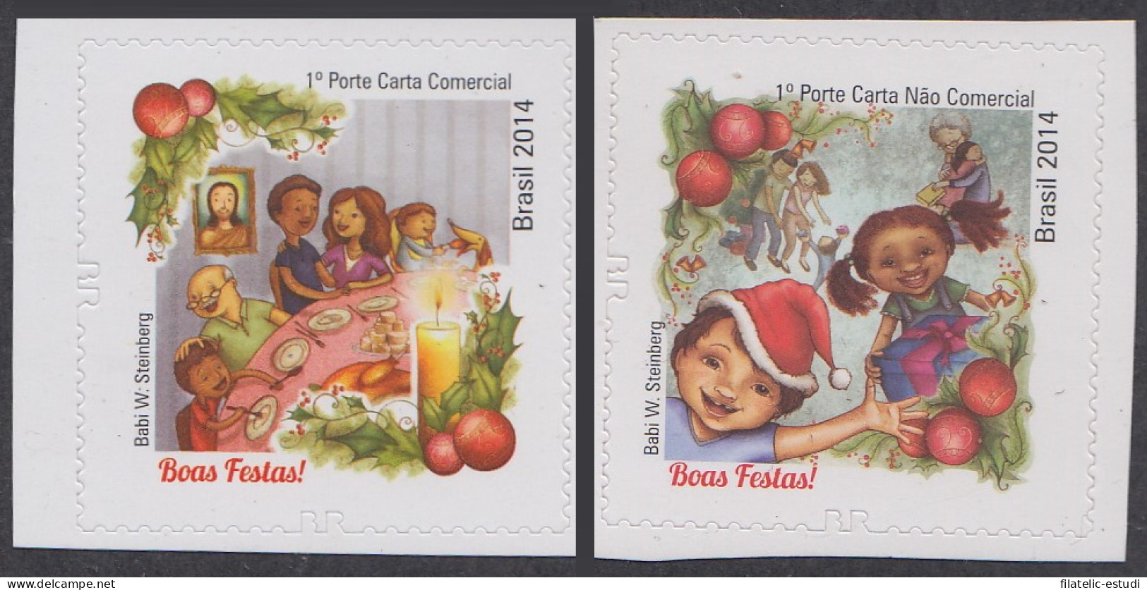 Brasil Brazil 3366/67 2014 Navidad Chritsmas MNH - Other & Unclassified