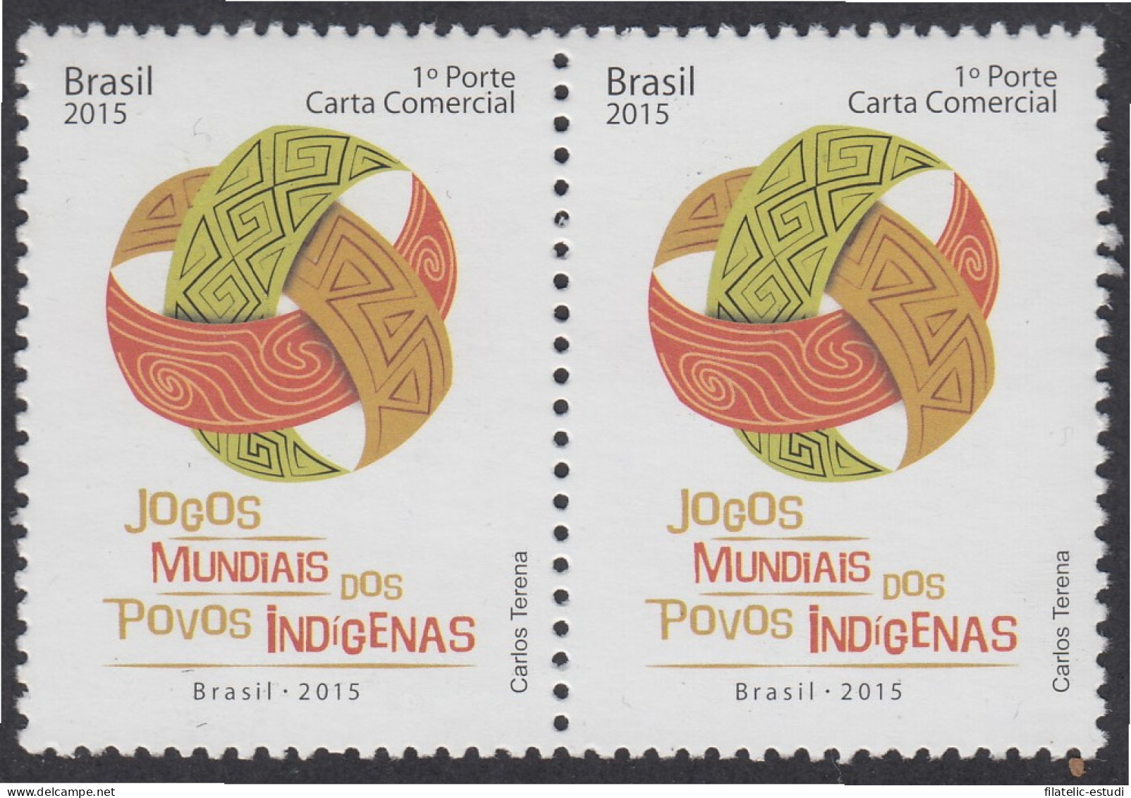 Brasil Brazil 3381 2015 Juegos Mundiales De Los Pueblos Indígenas MNH - Autres & Non Classés