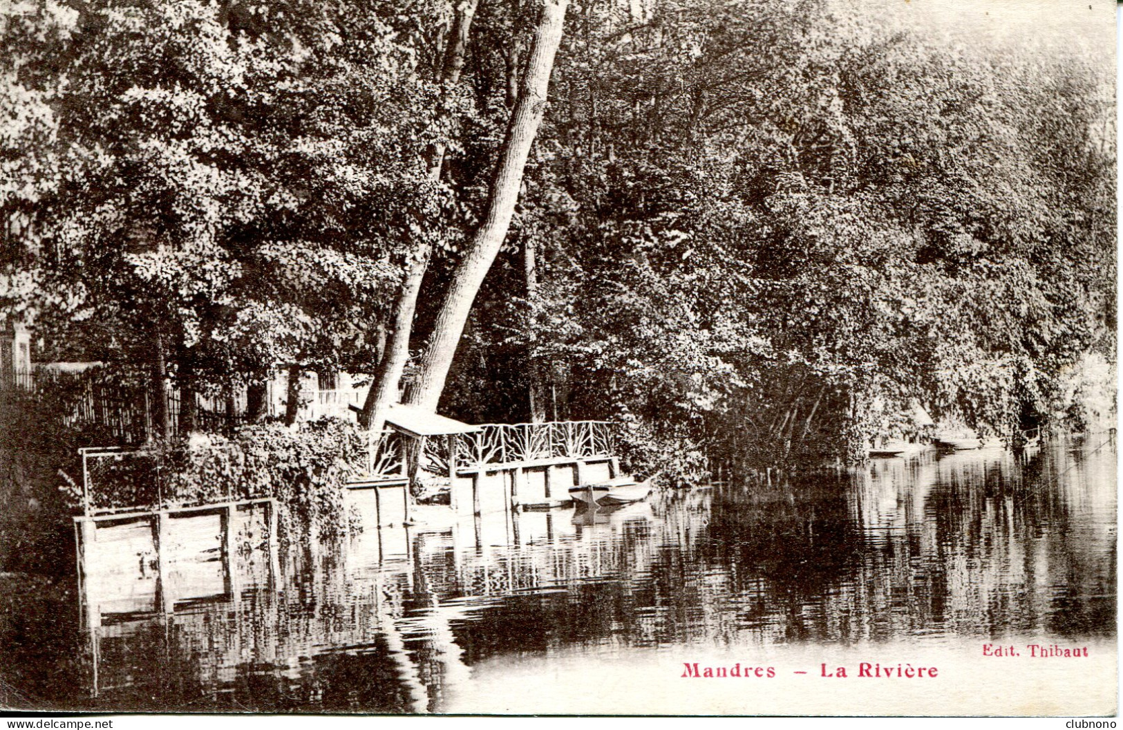 CPA - MANDRES - LA RIVIERE - Mandres Les Roses