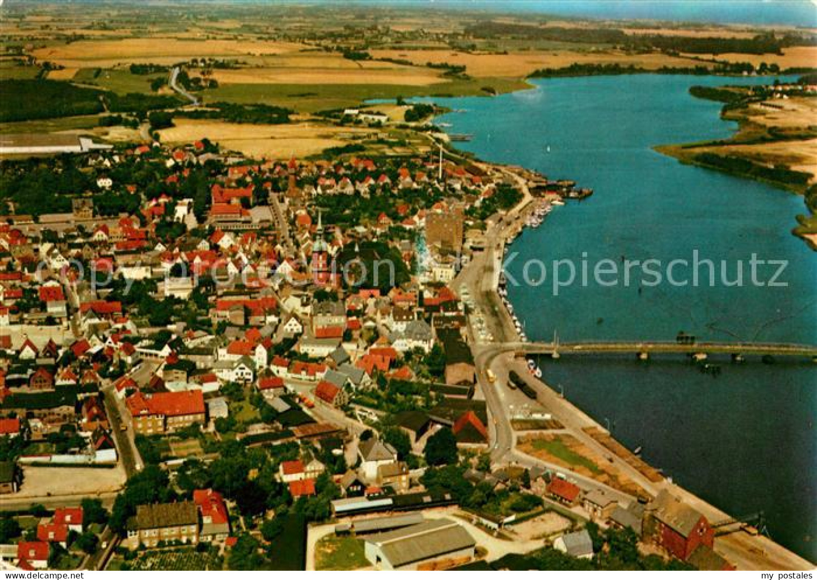 73107253 Kappeln Schlei Fliegeraufnahme Ellenberg - Kappeln / Schlei