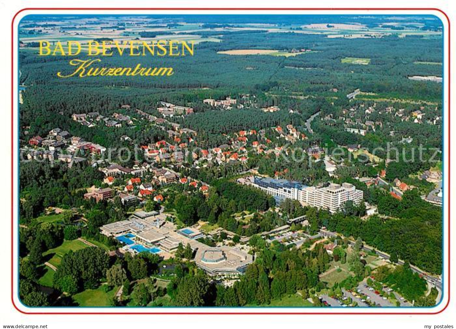 73107244 Bevensen Bad Fliegeraufnahme Kurzentrum Bad Bevensen - Bad Bevensen