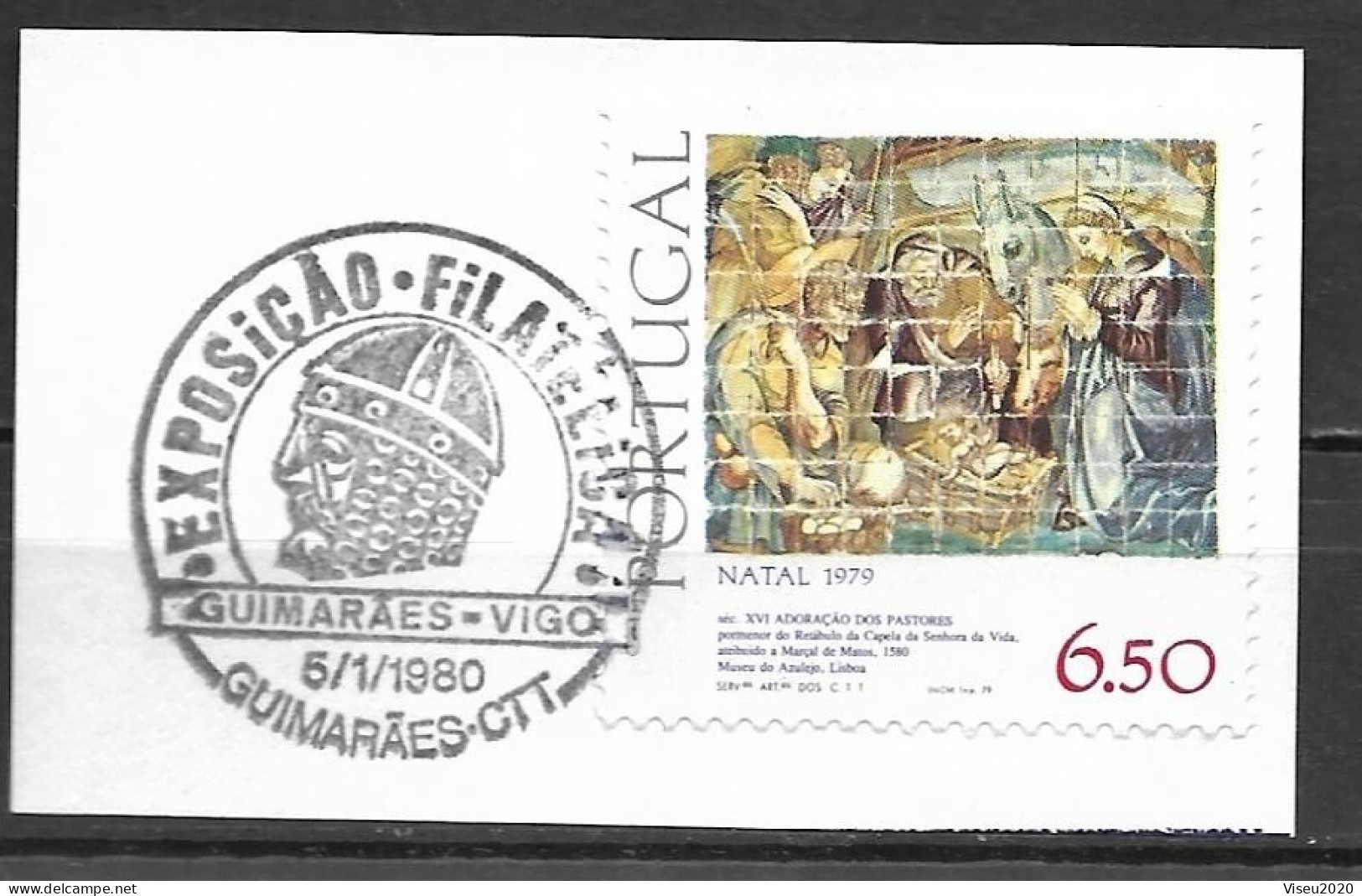 Portugal, 1980 - Exposição Filatélica Guimarães Vigo - FDC