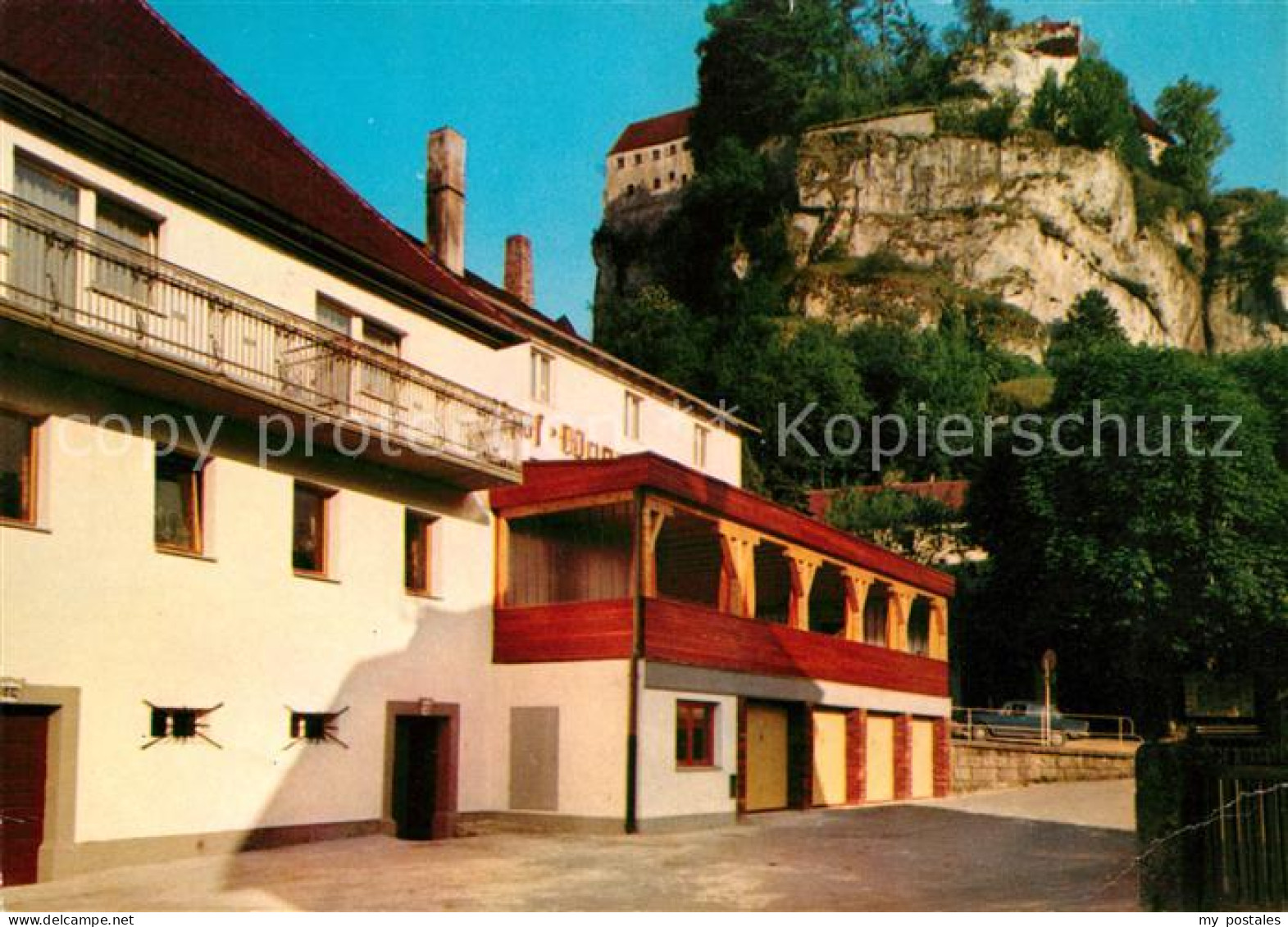 73107181 Pottenstein Oberfranken Gasthaus Wagner Braeu Schuettersmuehle - Pottenstein