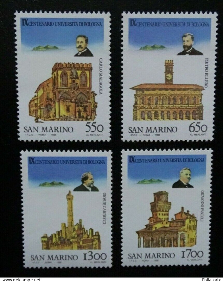 San Marino Mi 1387-1390 ** - Unused Stamps