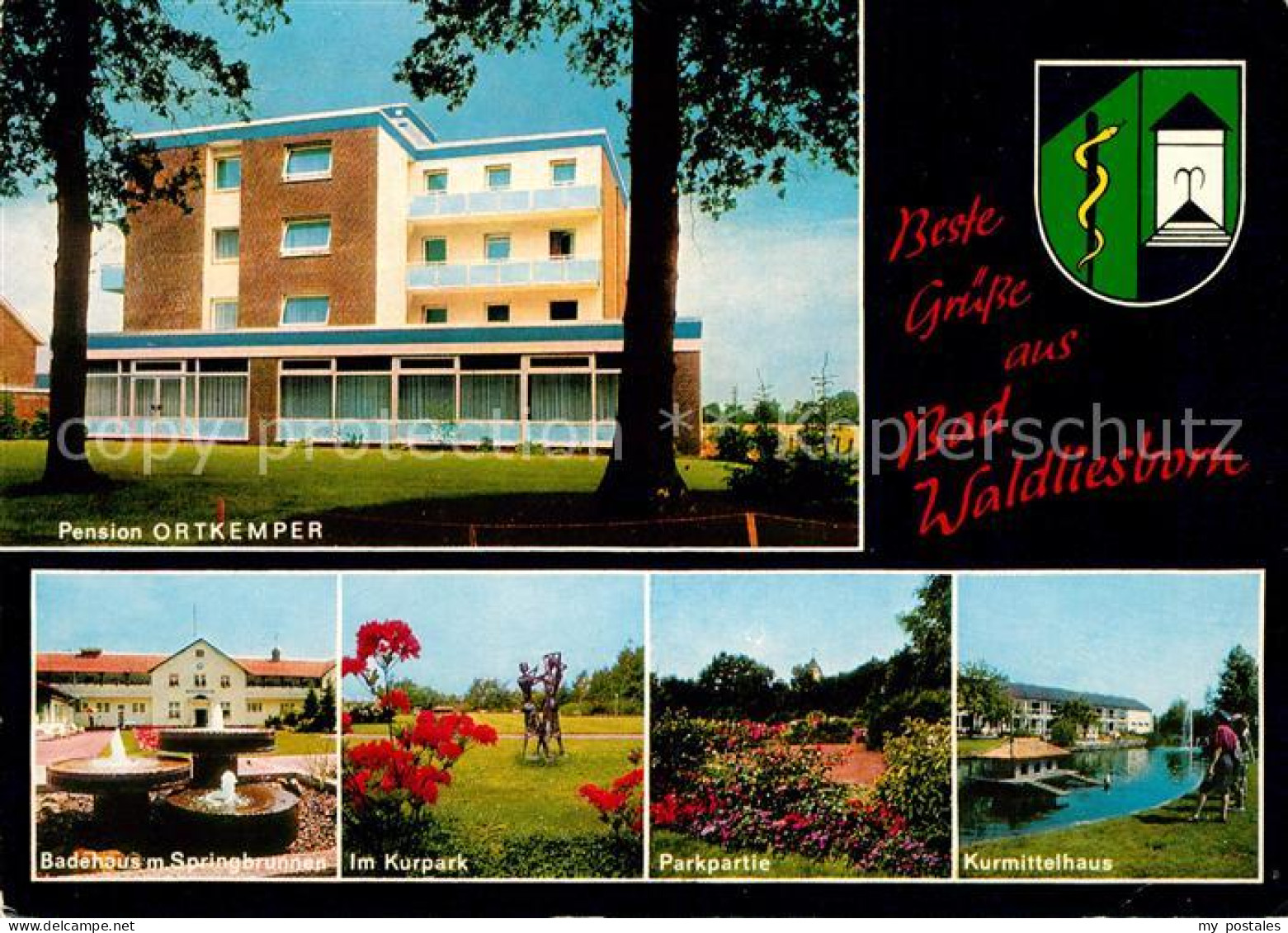 73107139 Waldliesborn Bad Kurmittelhaus Kurpark Pension Ortlkemper Bad Waldliesb - Lippstadt