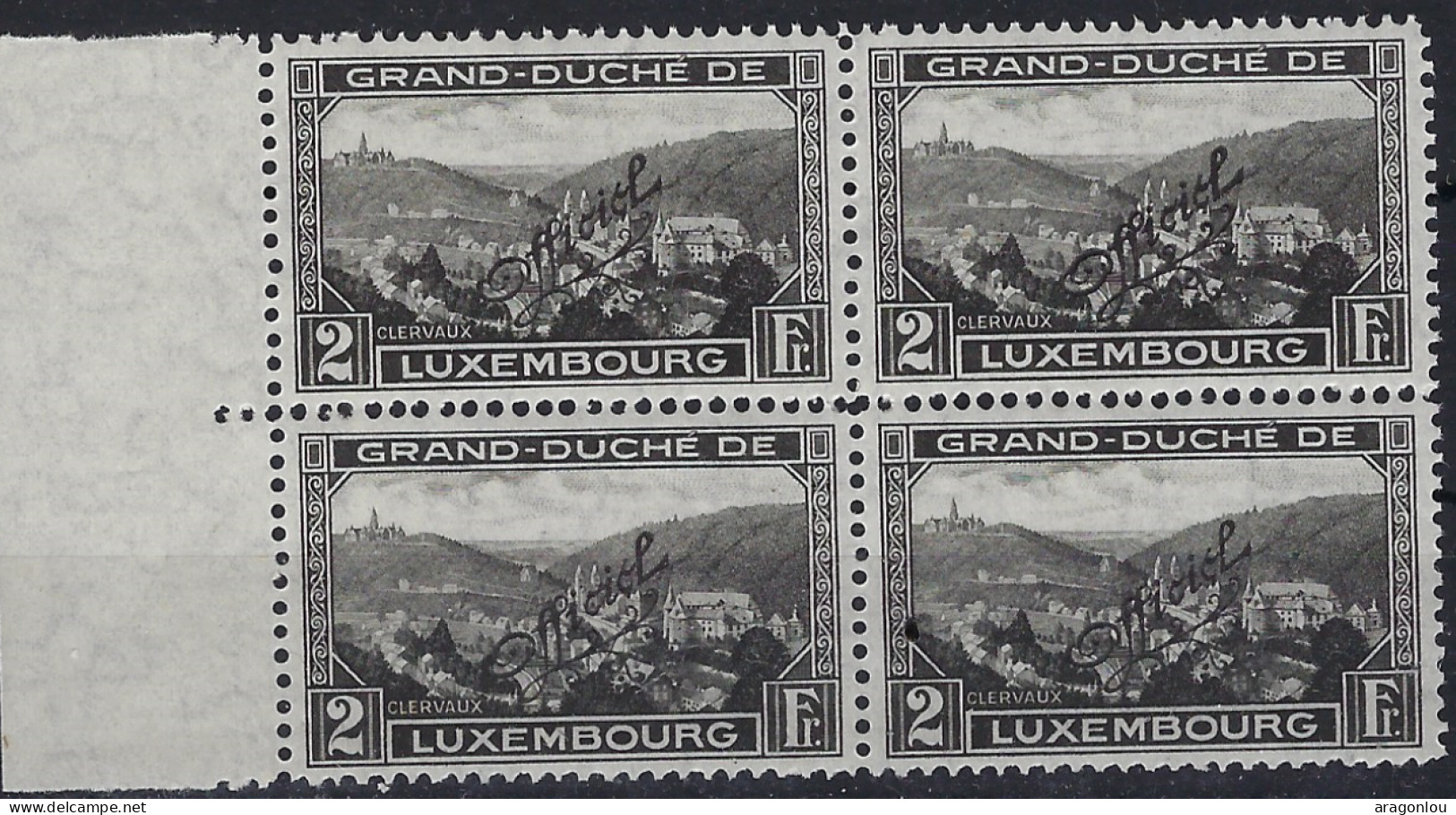 Luxembourg - Luxemburrg - Timbre -  1928   Bloc à 4   MNH**   Clervaux - Blocs & Feuillets