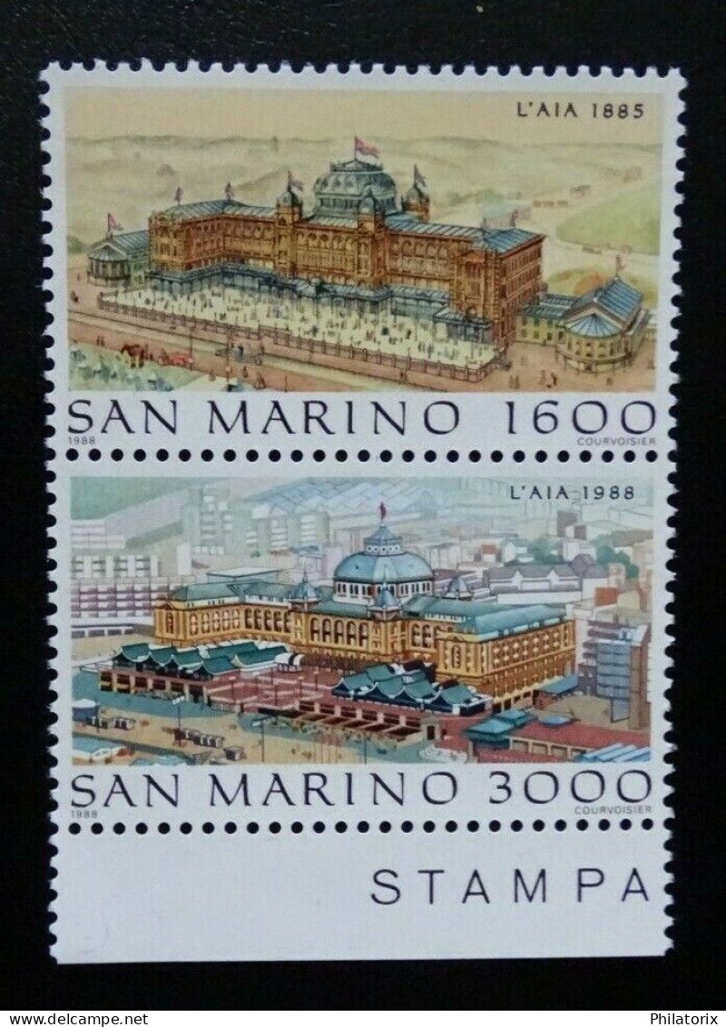 San Marino Mi 1402-1403 ** - Unused Stamps