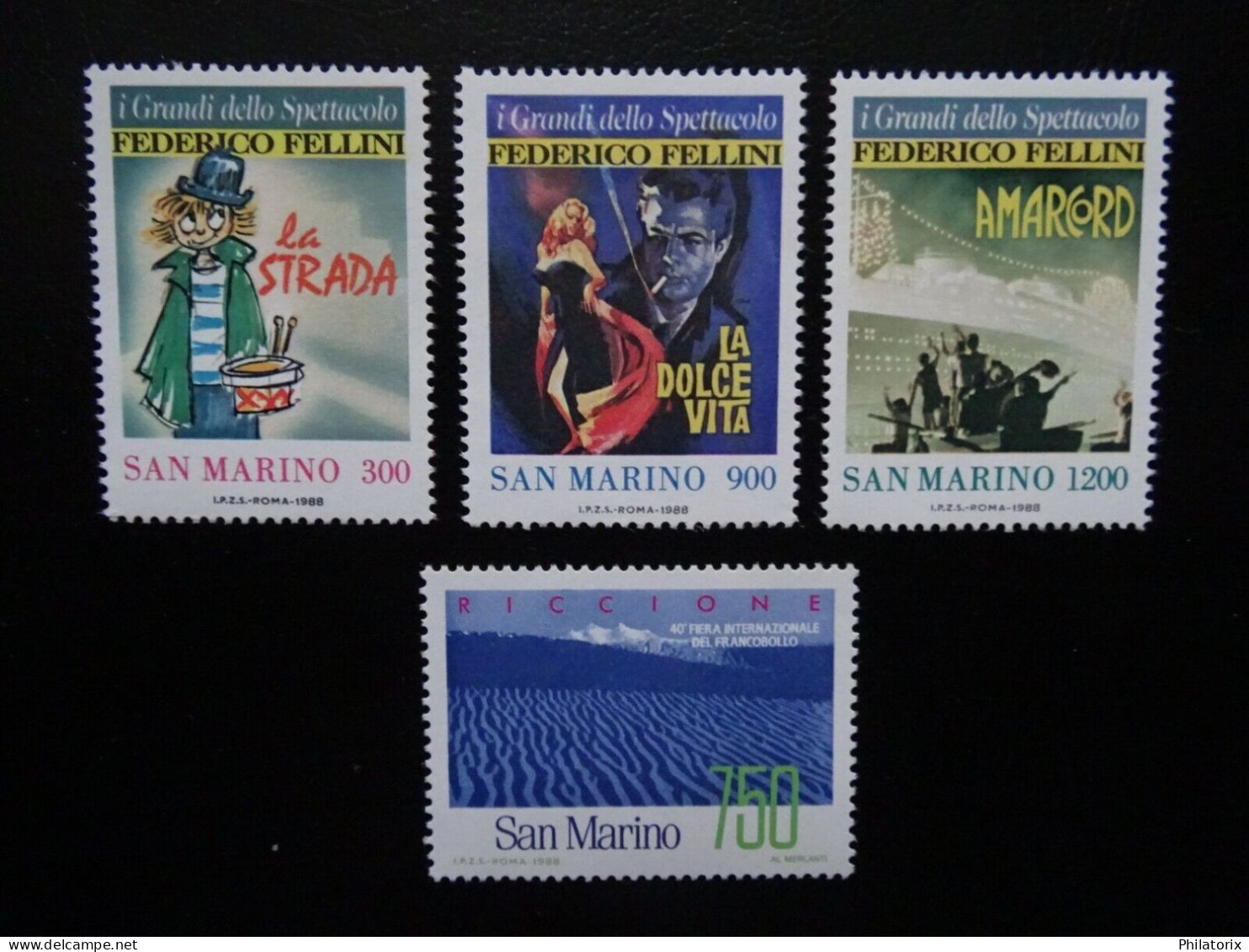 San Marino Mi 1391-1393 + 1394 ** - Neufs