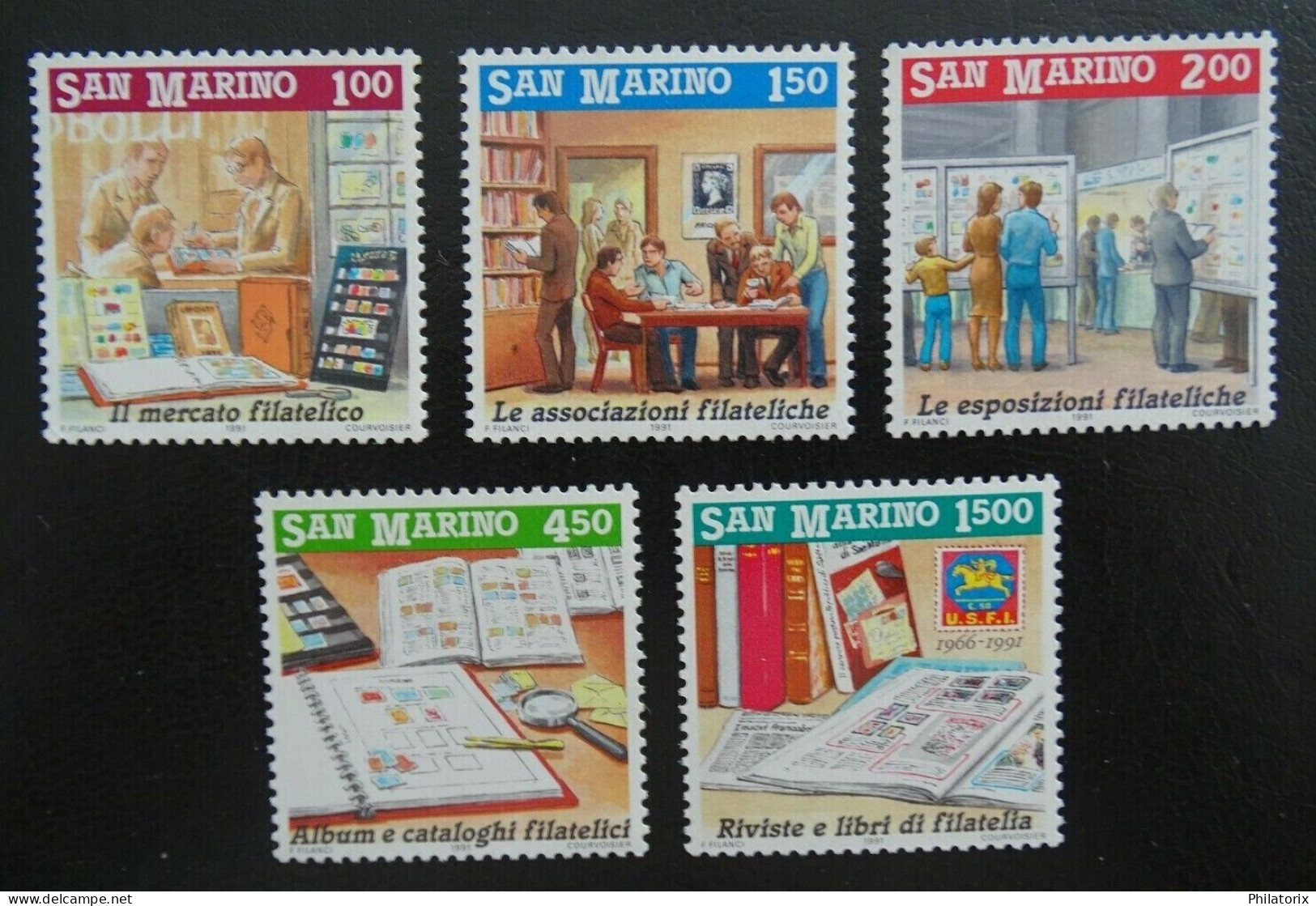 San Marino Mi 1467-1471 ** - Unused Stamps