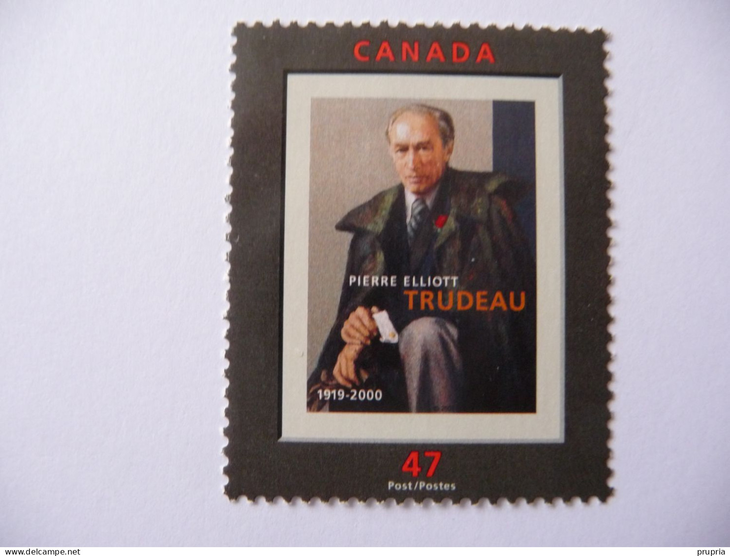 Canada  2001 N° Y&T  1875 , "  Pierre Elliot Trudeau "     1v   MNH - Neufs