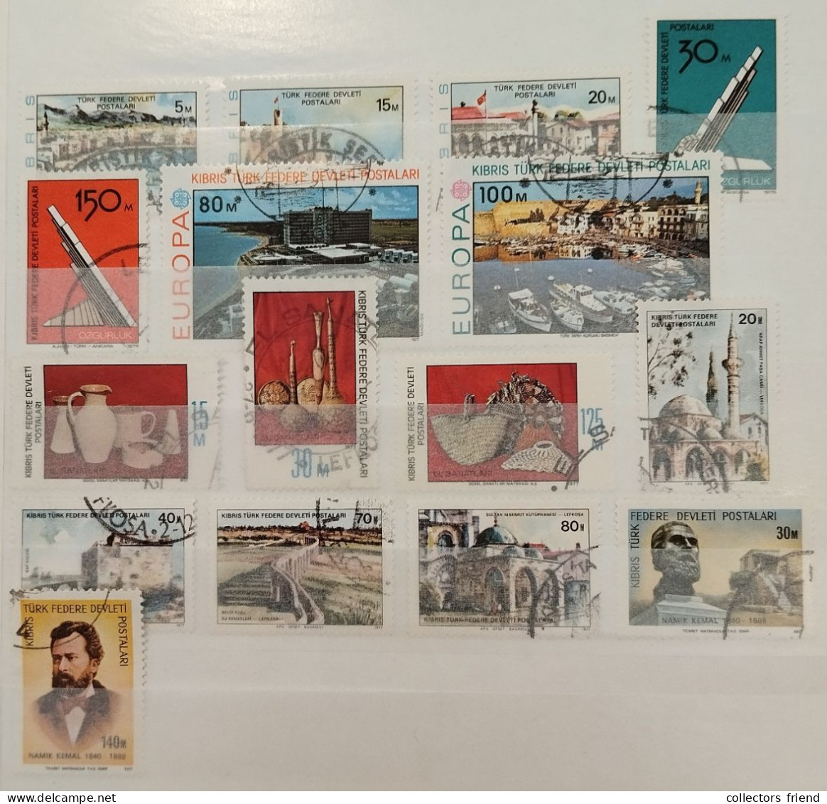 TÜRK. ZYPERN 36-51 O - Used Stamps