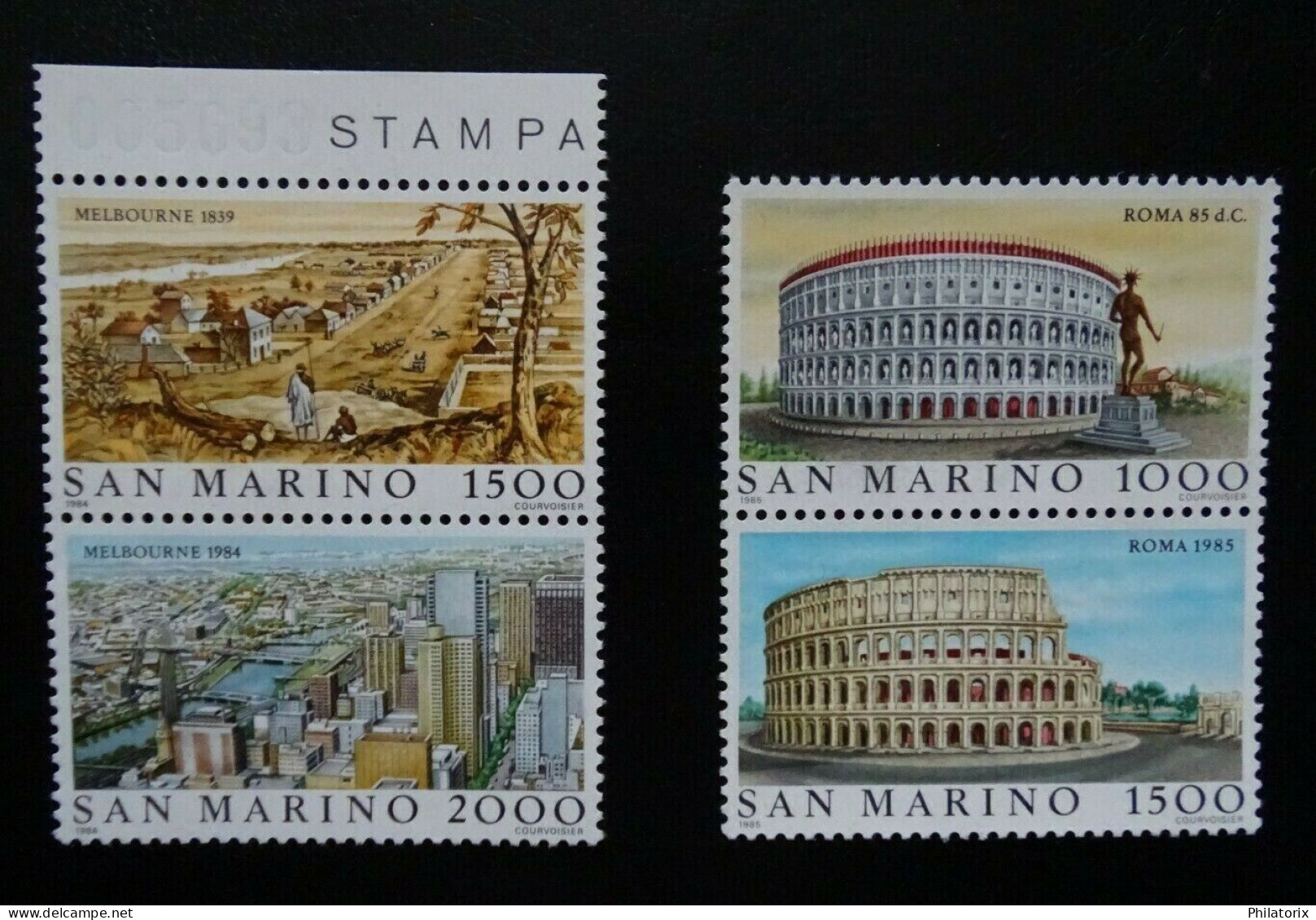 San Marino Mi 1301-1302 + 1329-1330 ** - Nuevos