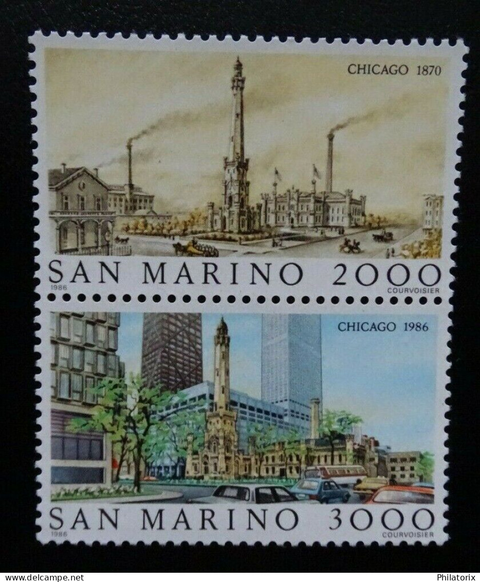 San Marino Mi 1341-1342 ** - Unused Stamps