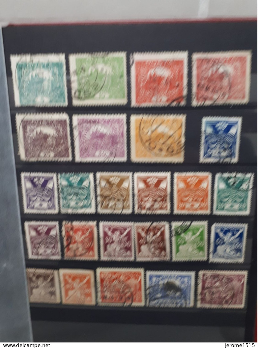 Timbres Tchécoslovaquie :  1919 - 1920 Yt N° 29, 31, 32, 36, 37, 38, 155, 156... & - Used Stamps