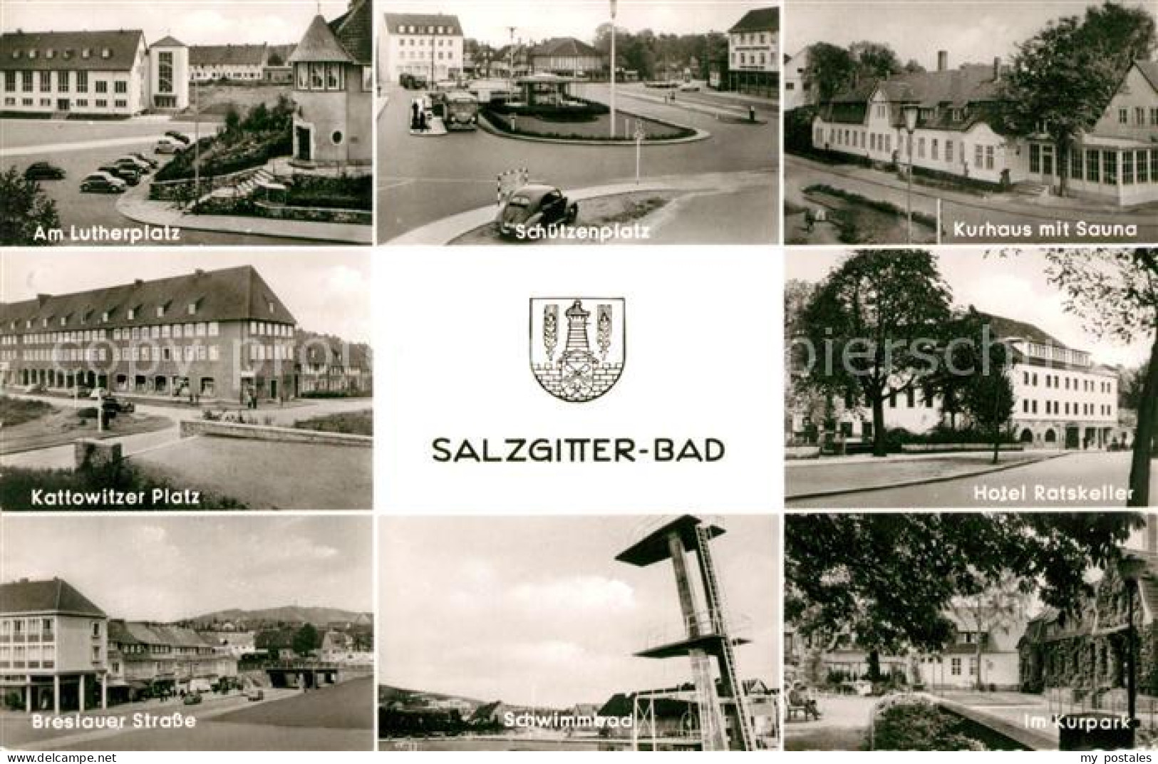 73106260 Salzgitter Bad Lutherplatz Schuetzenplatz Kurhaus Mit Sauna Kattowitzer - Salzgitter