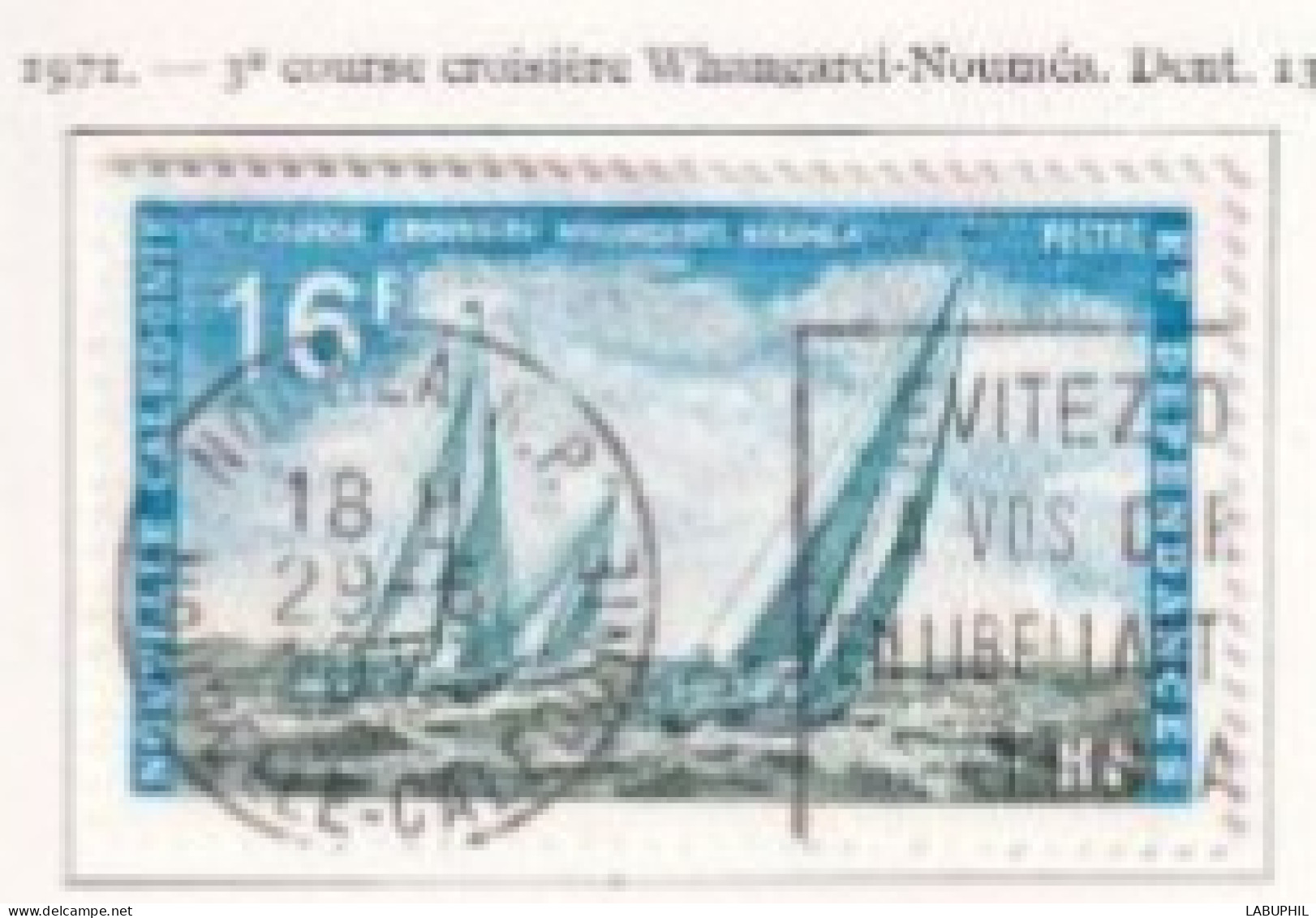 NOUVELLE CALEDONIE Dispersion D'une Collection Oblitéré Used  1971 - Usati