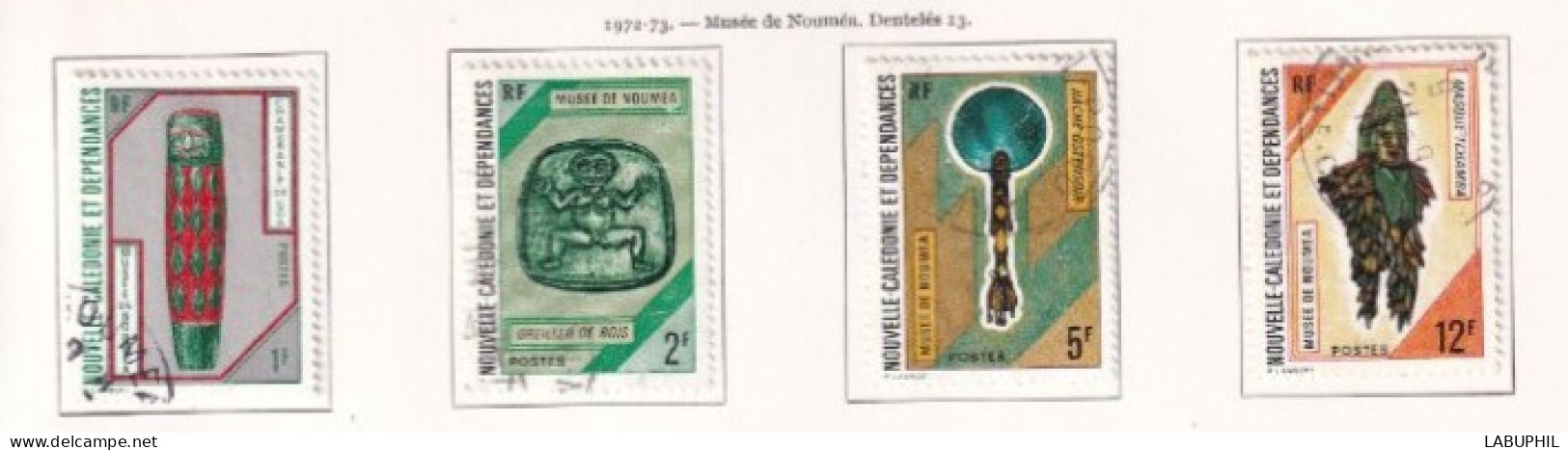 NOUVELLE CALEDONIE Dispersion D'une Collection Oblitéré Used  1972 - Used Stamps