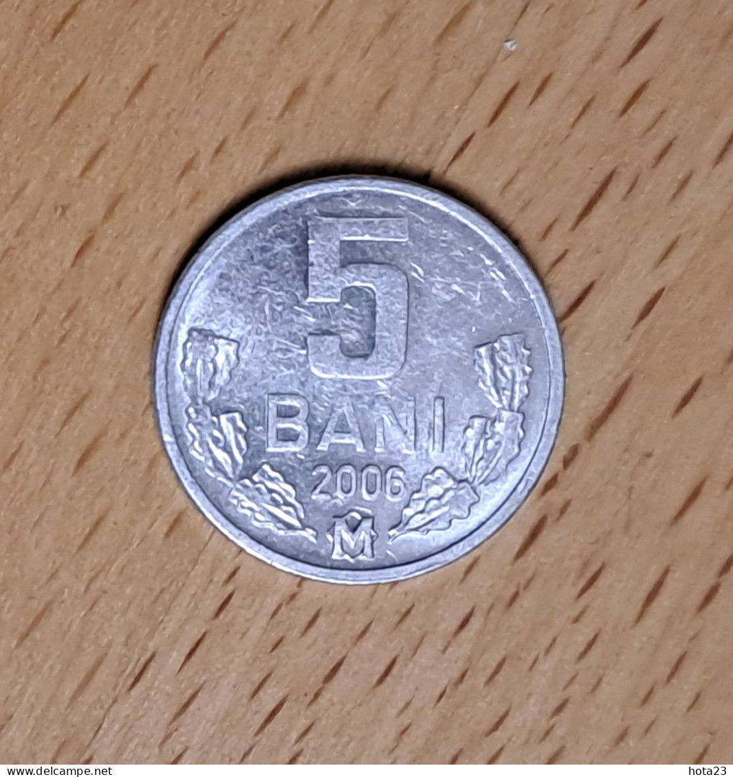 Moldova 5 Bani 2006 KM# Moldavia Moldavie - Moldavia