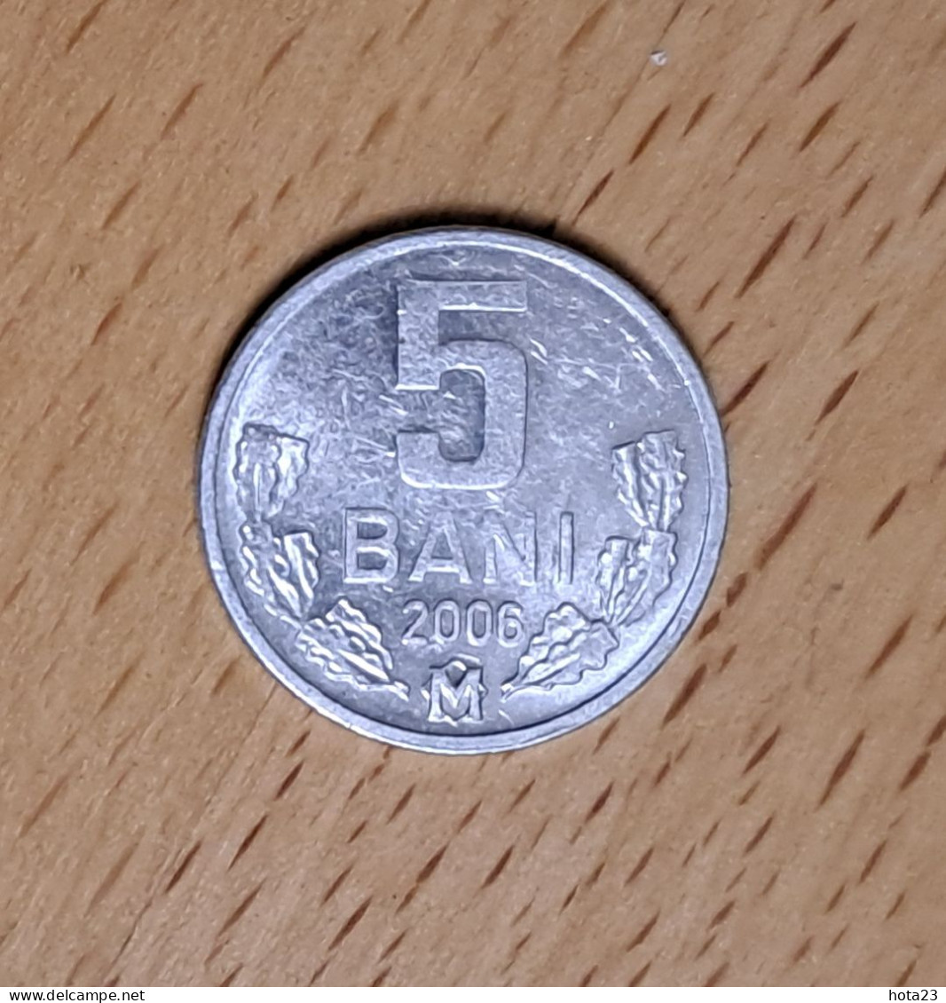 Moldova 5 Bani 2006 KM# Moldavia Moldavie - Moldova