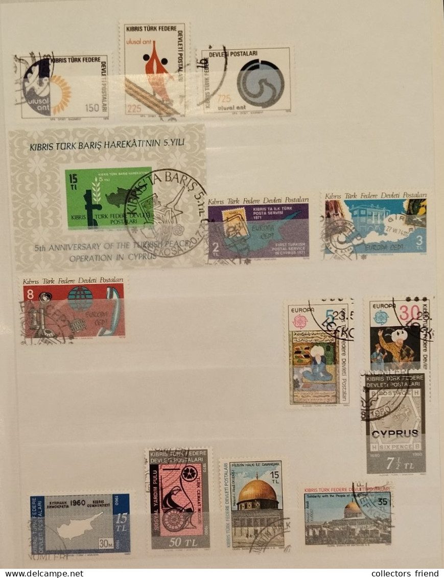 TÜRK. ZYPERN Sammlung O / Aus 1978 - 1988 - Used Stamps