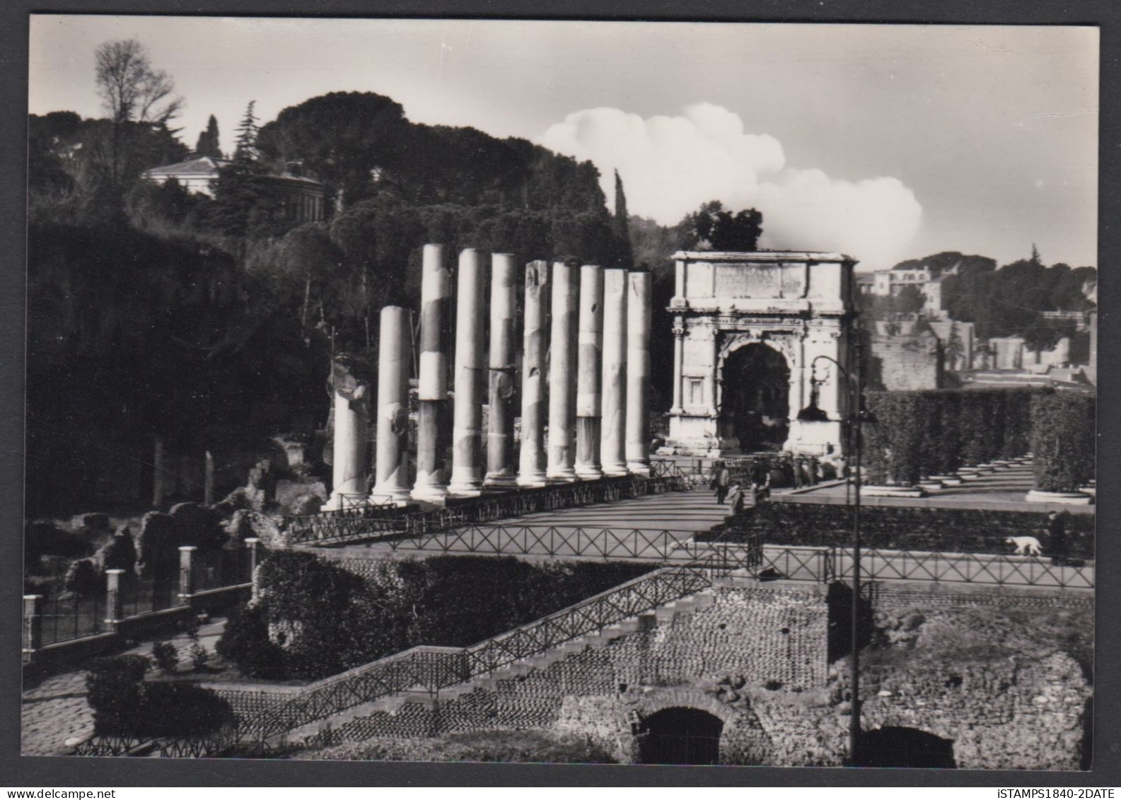 00944/ CARTOLINA Roma Arco Di Tito Fotorapide - Colisée