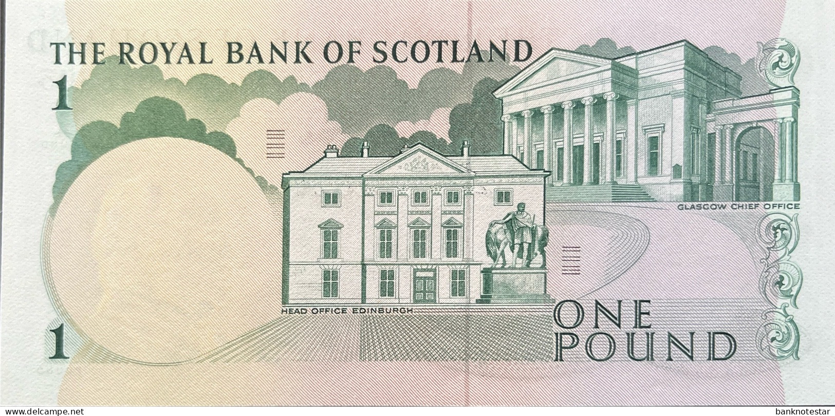 Scotland 1 Pound, P-327 (1.9.1967) - UNC - 1 Pound