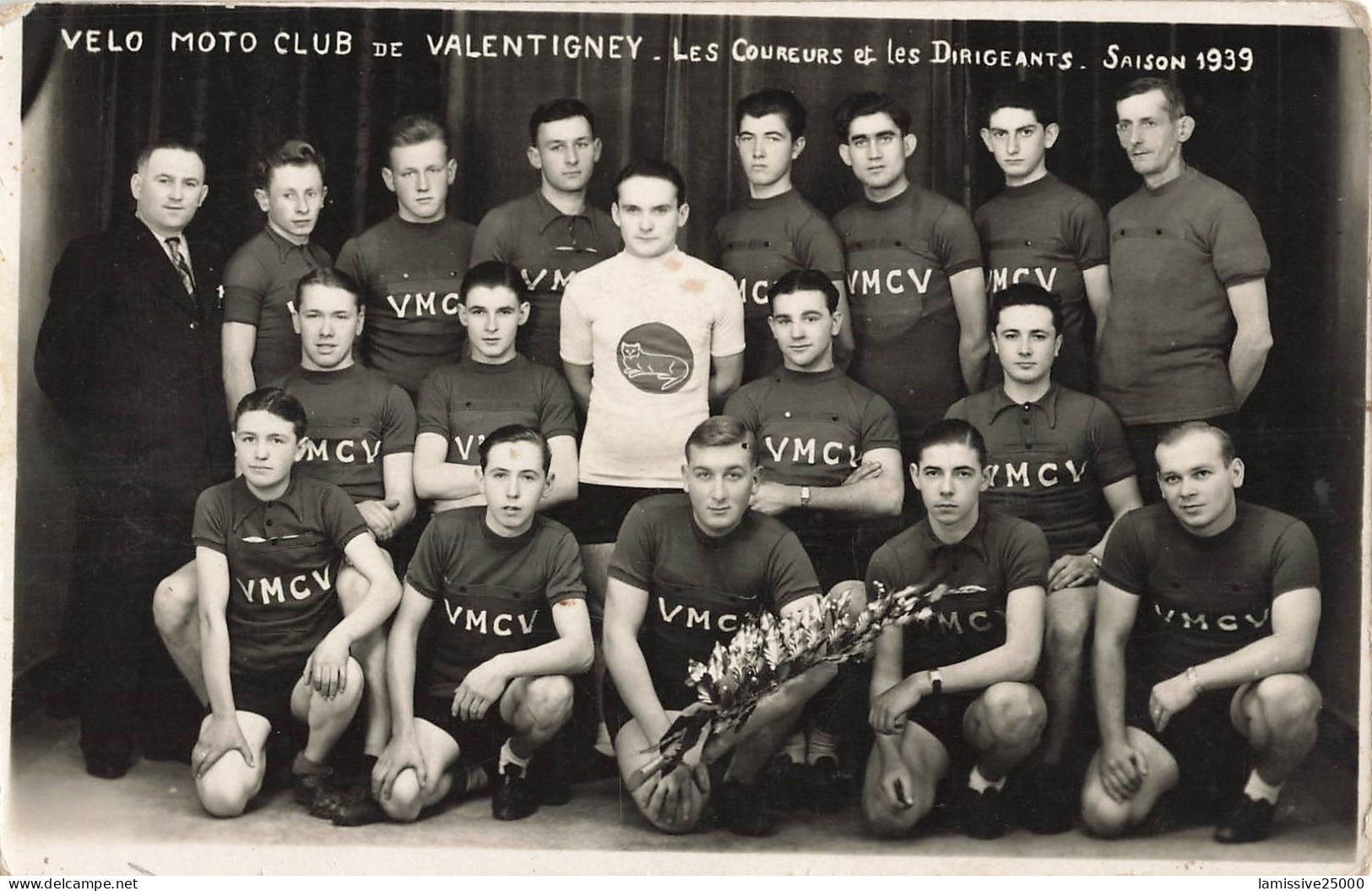 DOUIBS VALENTIGNEY Vélo Moto Club Saison 1939 Photo - Valentigney