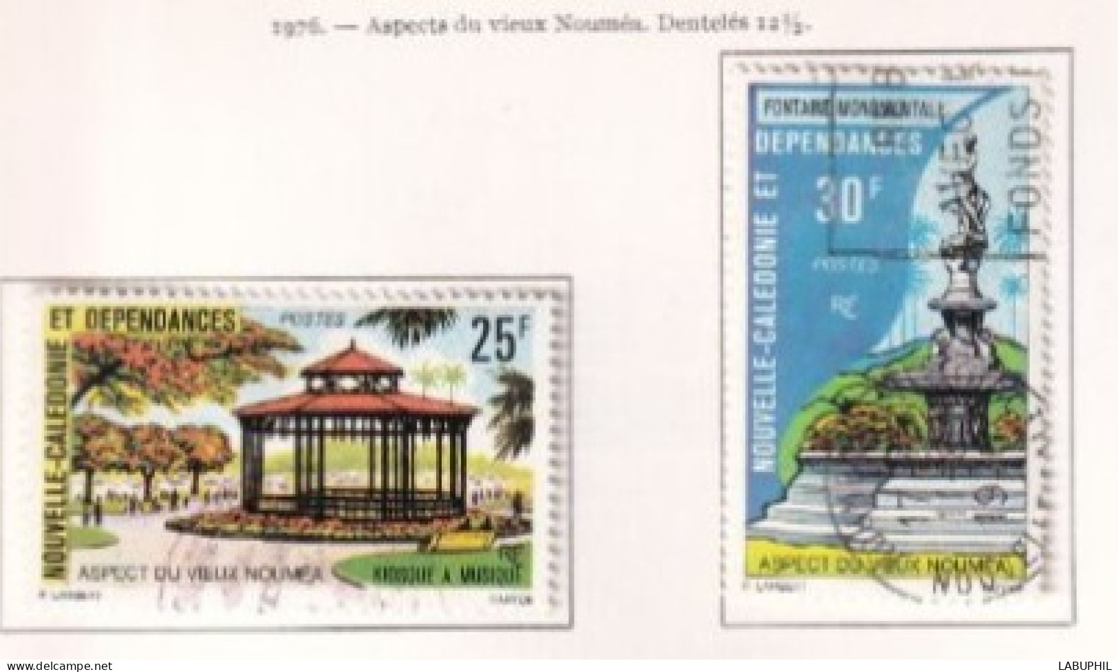 NOUVELLE CALEDONIE Dispersion D'une Collection Oblitéré Used  1976 - Used Stamps