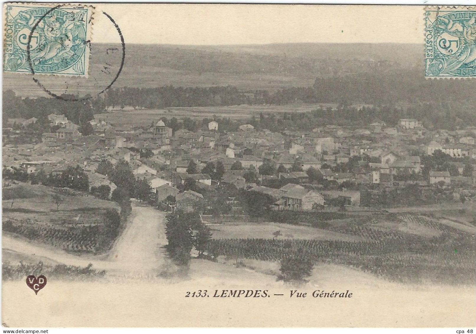 PUY DE DOME : Lempdes, Vue Générale - Lempdes