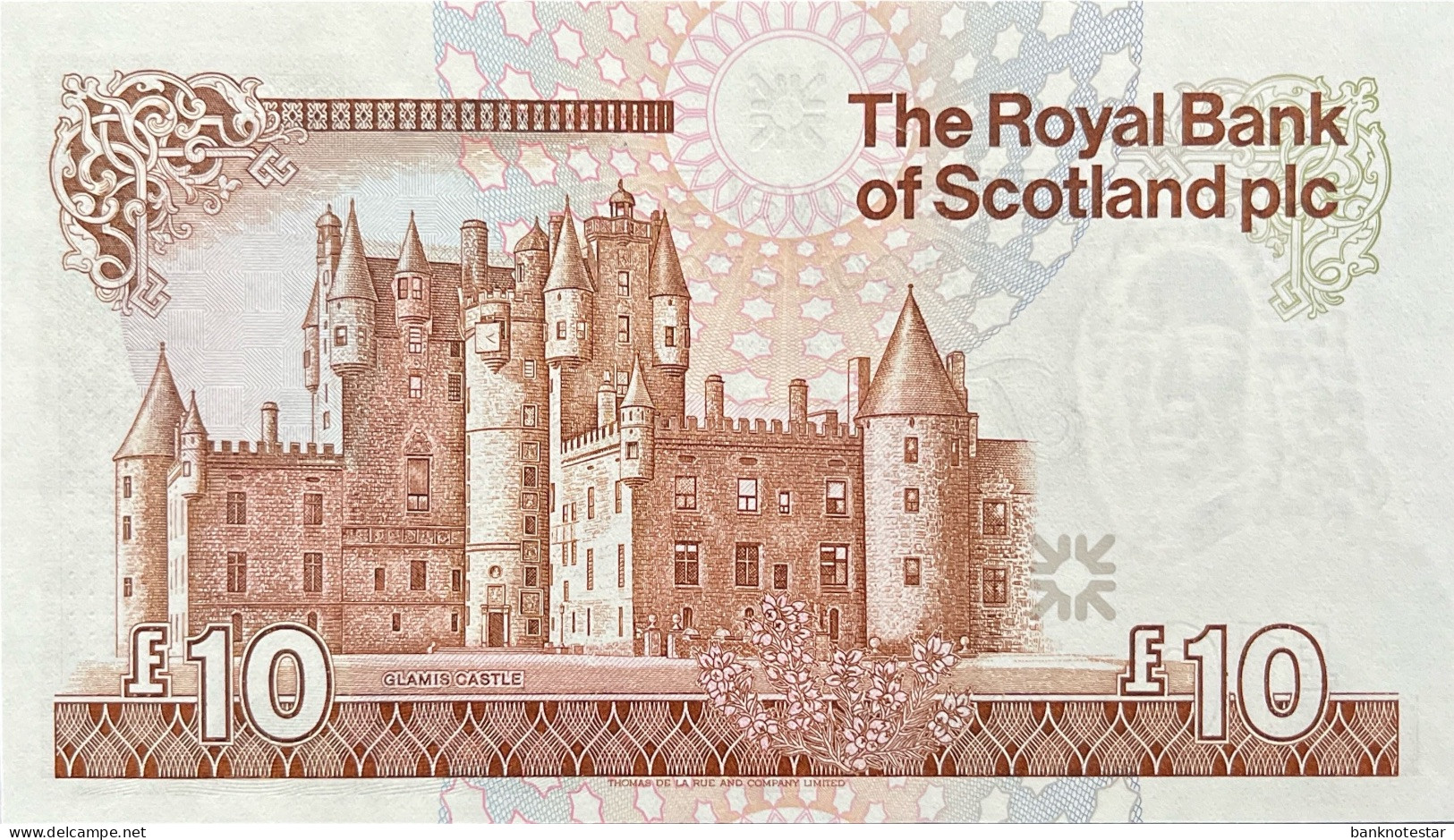 Scotland 10 Pounds, P-348 (25.3.1987) - UNC - 10 Ponden