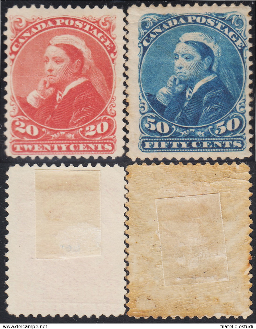 Canada 36/37 1893 Reina Victoria MH - Other & Unclassified