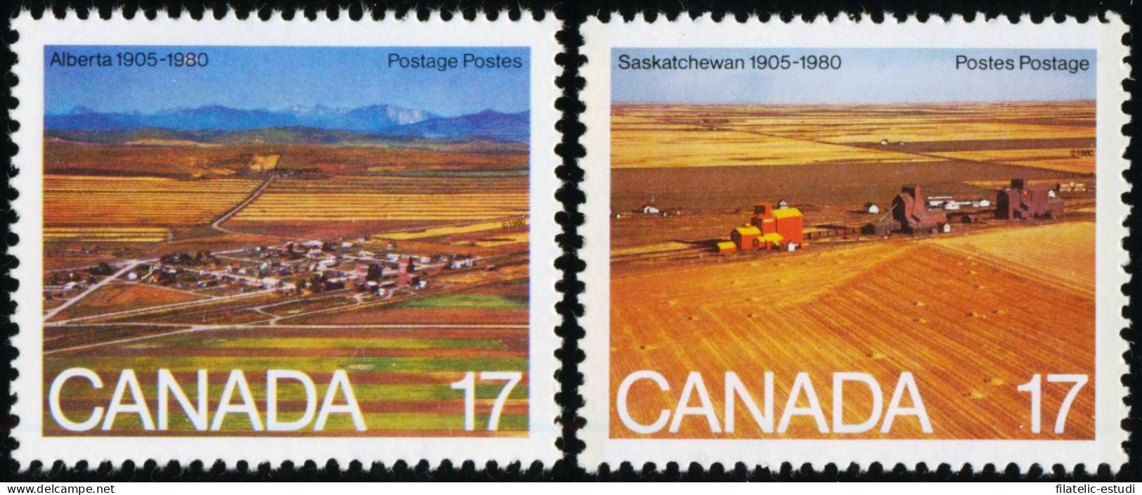 VAR2 Canada 742/43  1980  MNH - Otros & Sin Clasificación