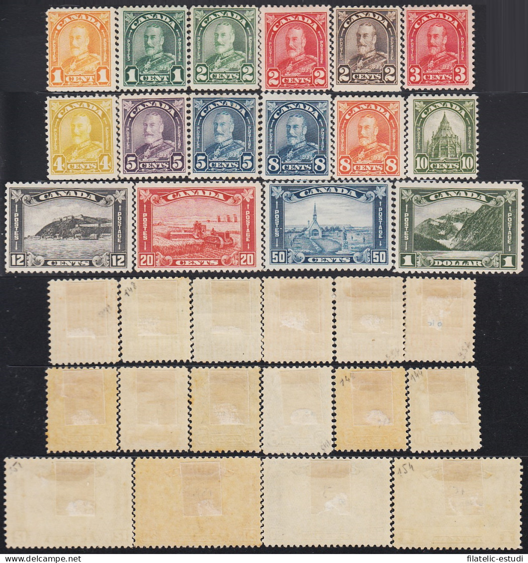 Canada 140/55 1930/31 George V Monte Ciudadela Motocultura MH - Altri & Non Classificati