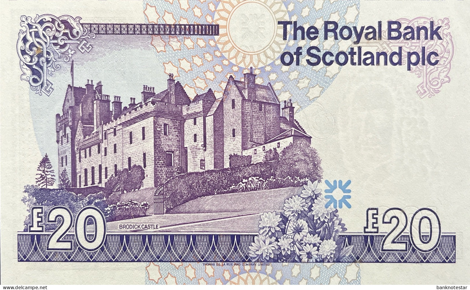 Scotland 20 Pounds, P-349 (25.3.1987) - UNC - RARE - 20 Pounds