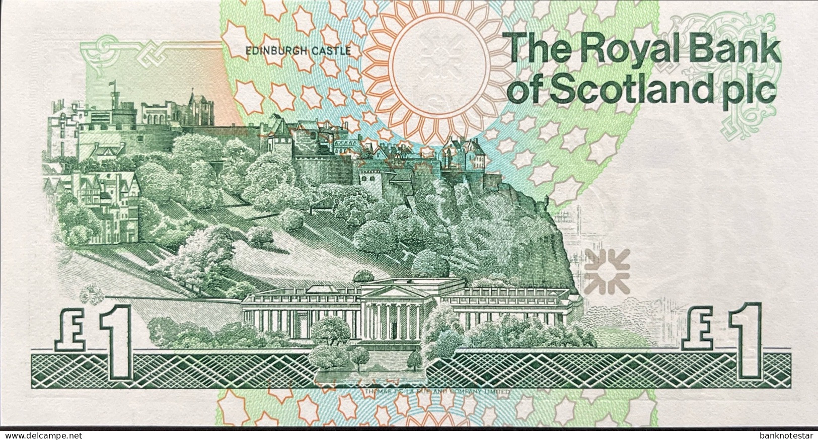 Scotland 1 Pound, P-351a (13.12.1988) - UNC - 777 Serial Number Beginning - 1 Pond