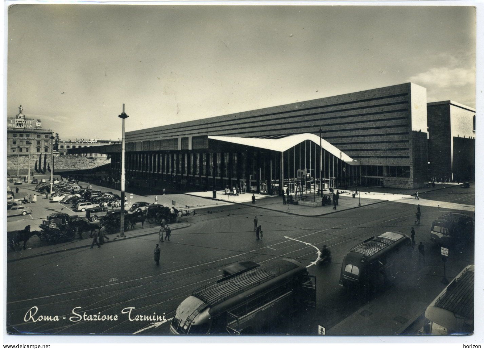 F.20  ROMA - Stazione Termini - 1959 - Stazione Termini