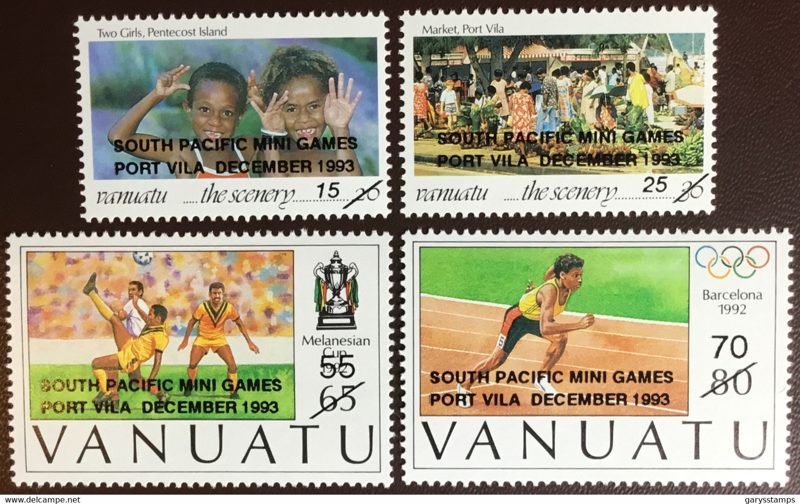 Vanuatu 1993 South Pacific Games MNH - Vanuatu (1980-...)