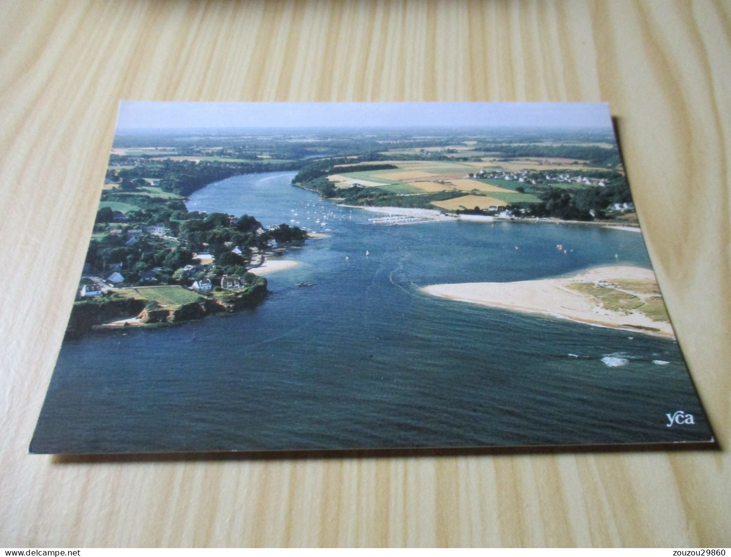 De Guidel à Lorient (56) Par La Route Côtière - L'estuaire De La Laïta, La Plage Et Le Port Du Bas Pouldu. - Guidel