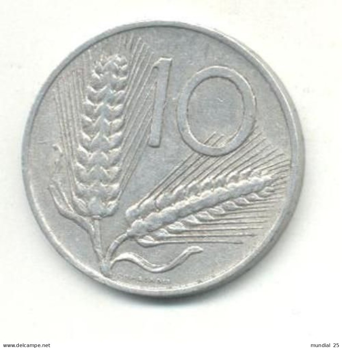 ITALY 10 LIRE 1972 R - 10 Lire