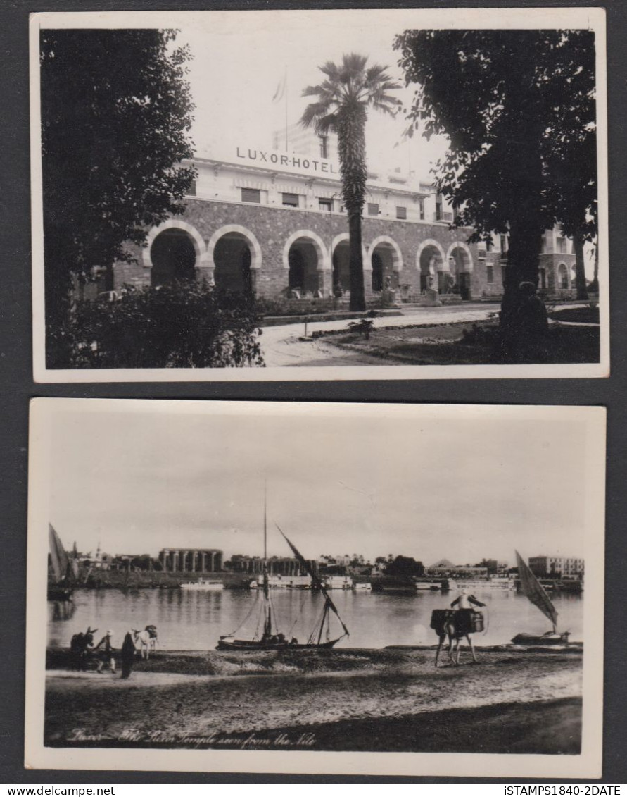 00884/ Egypt Luxor Postcard Collection Real Photo, Unused 10  Cards - Luxor